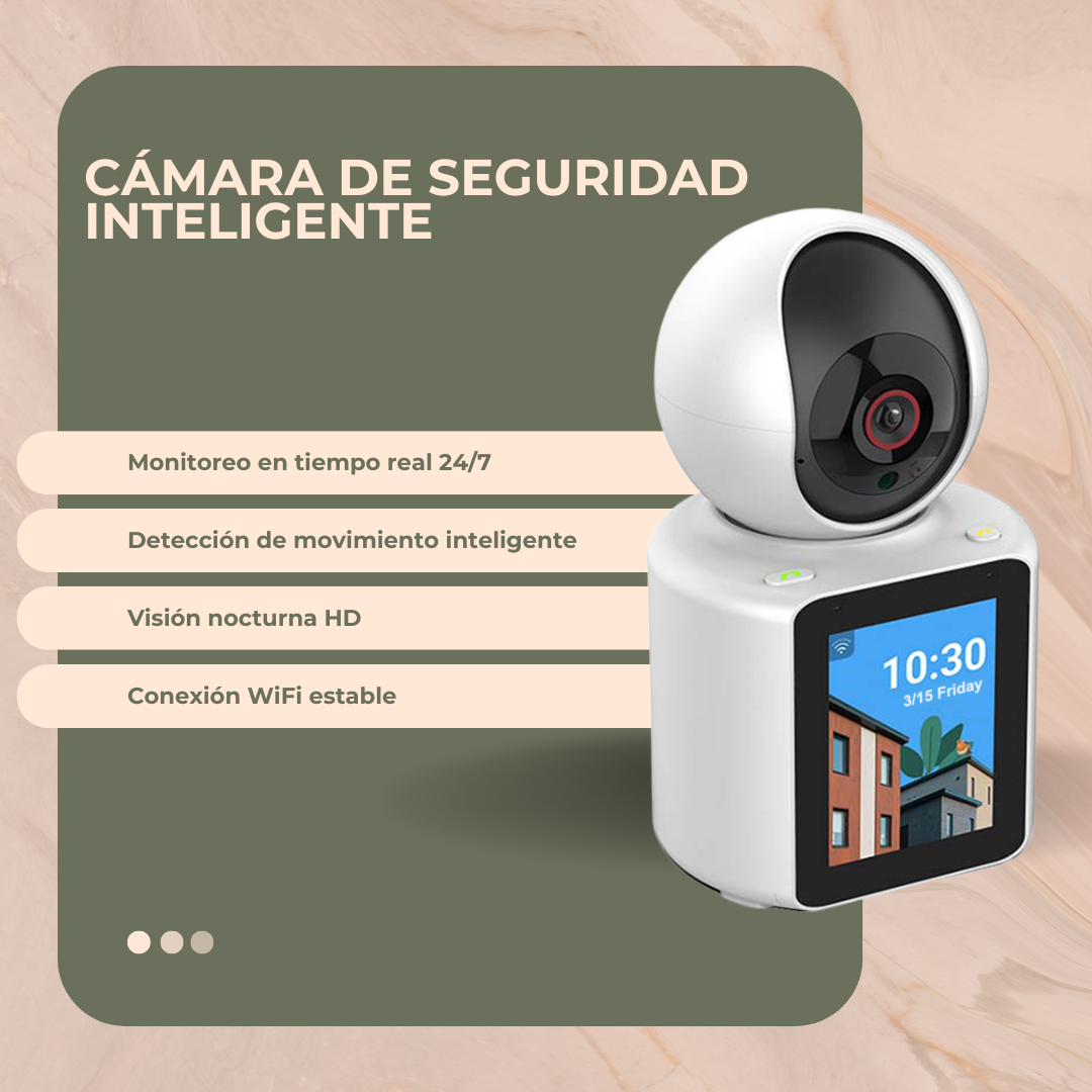 Cámara de Seguridad Inteligente | Monitoreo 24/7